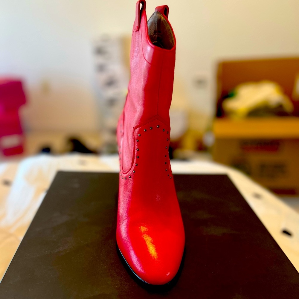 Red booties